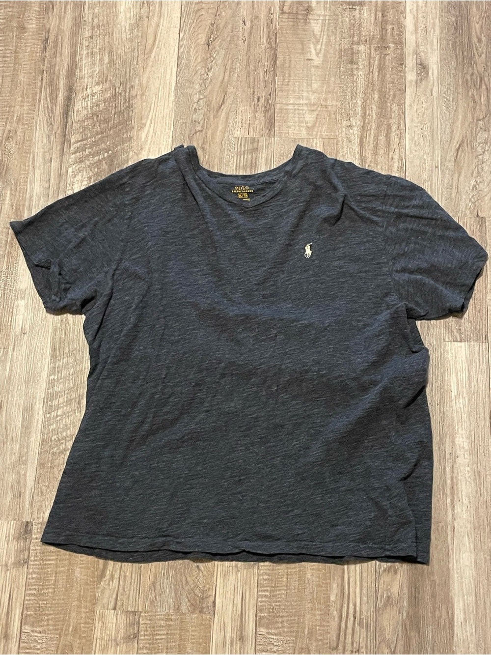 Polo by Ralph Lauren Men’s Navy Short Sleeve Tee with Embroidered Pony